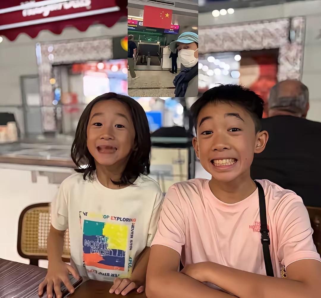 这基因也太强大了！俩孩子没有一个长得像妈妈。母亲怀胎10月，没想到只是个送货的。