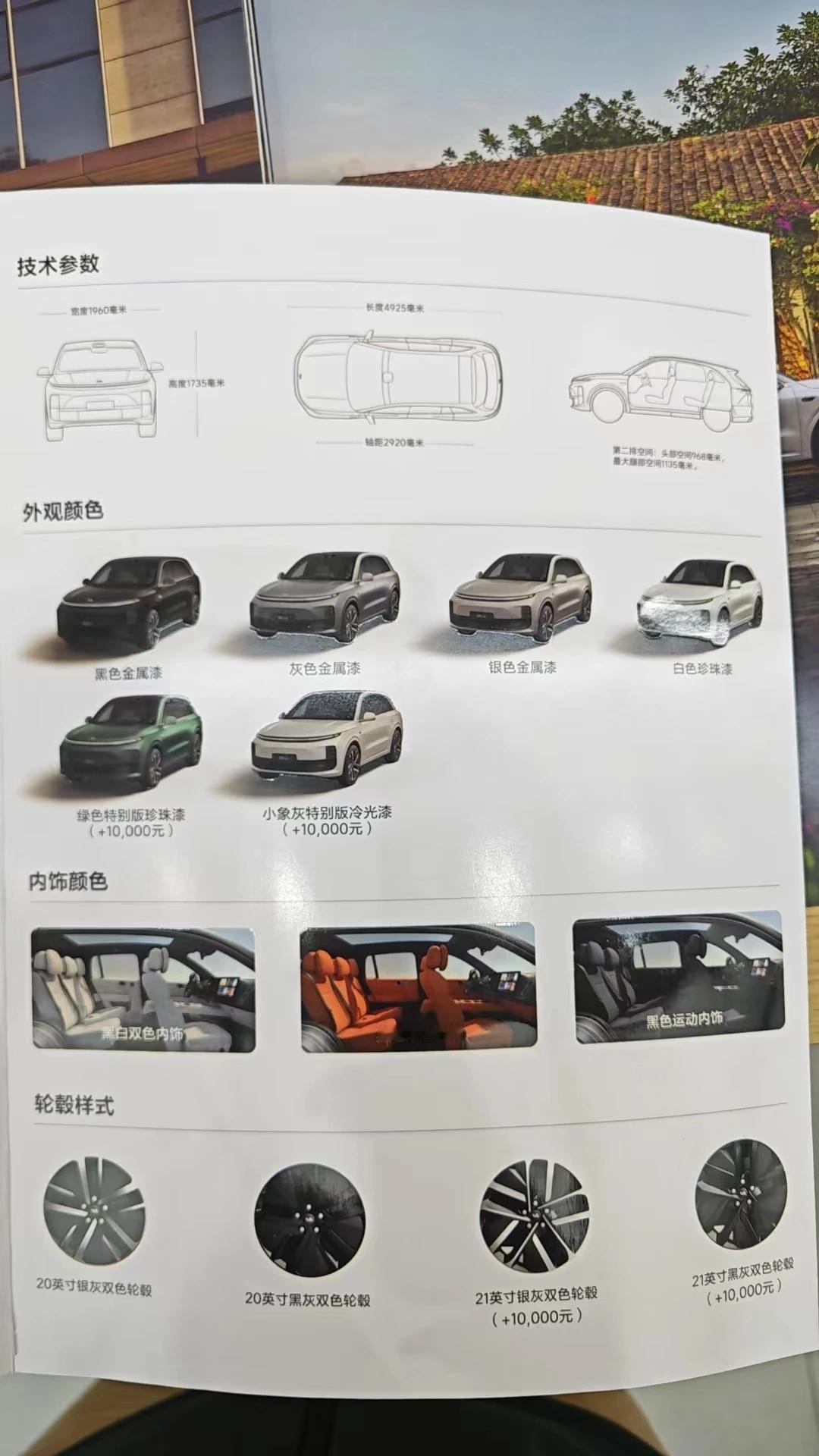 理想L6产品详情页曝光，大家觉得这个配置卖多少钱合适呢？#数码科技要闻# #汽车