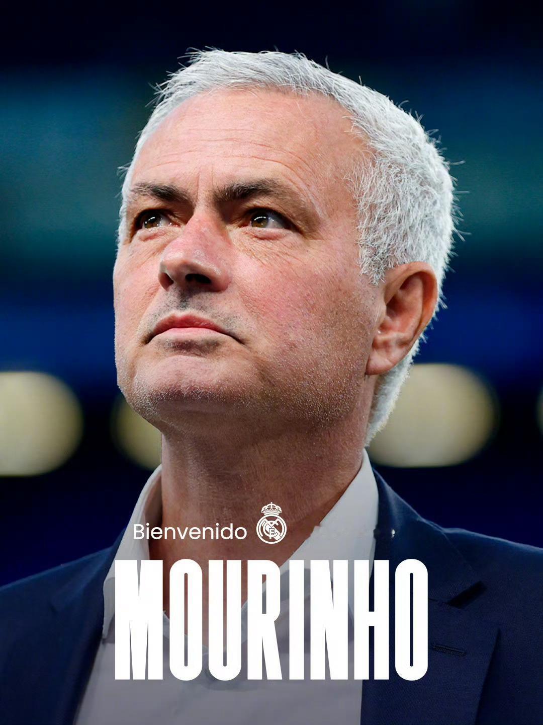 祝贺一下，最值得关注的一个皇马  halamadrid   穆里尼奥出任皇马主帅