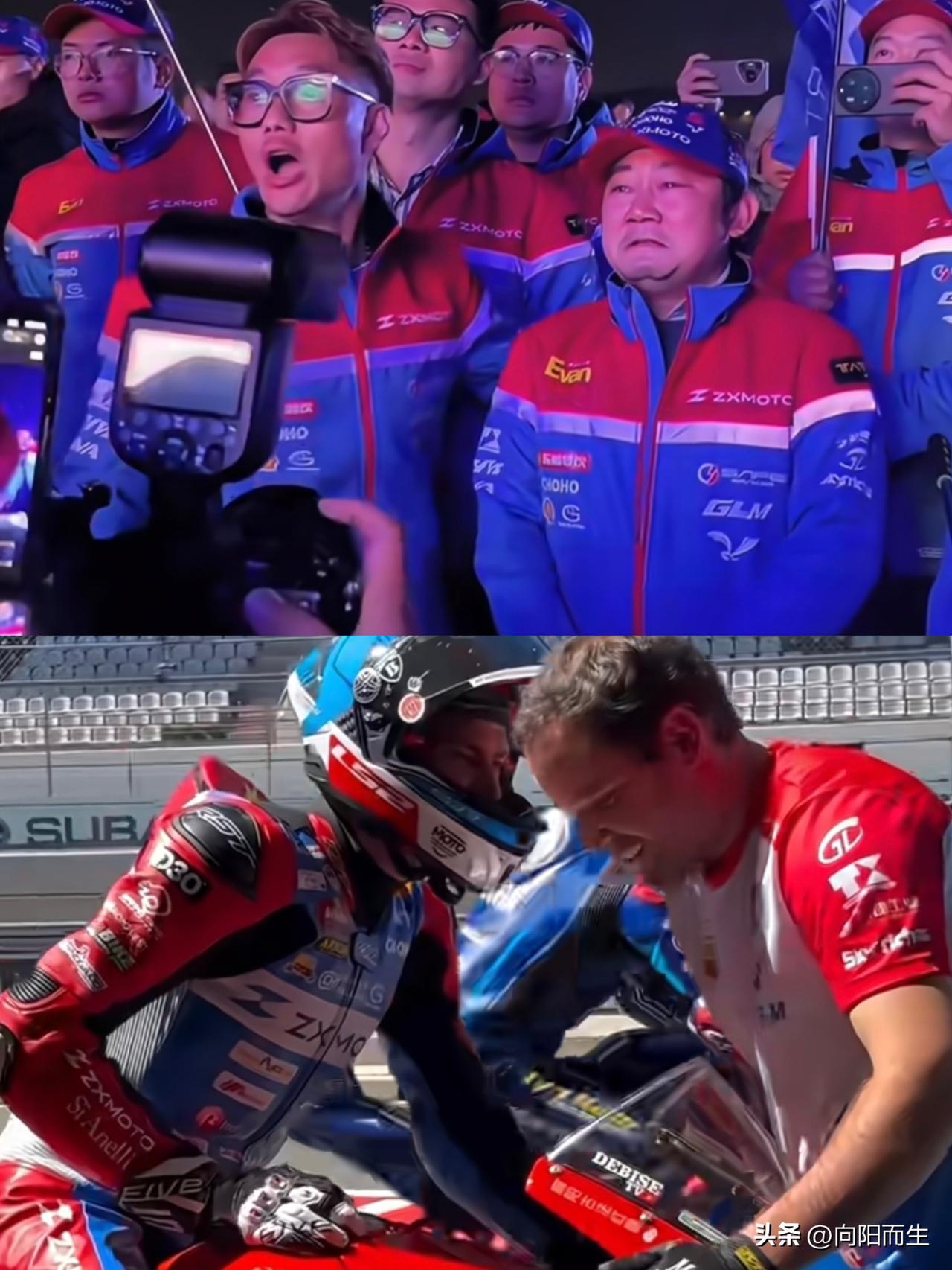 张雪机车夺冠，
直接给中国摩托市场打了一针强心剂，
太提气了！
 
 3月底葡萄