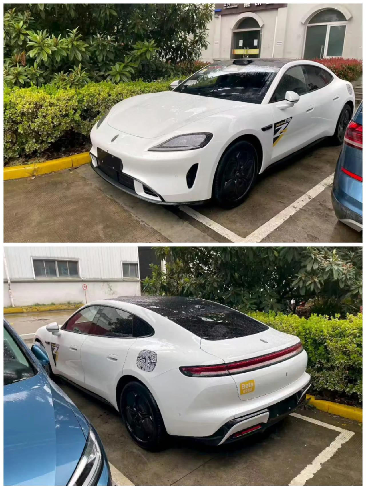 还真好看！尚界Z7白色实车属实靓，不过也真像[大笑][大笑]

尚界Z7上市后销