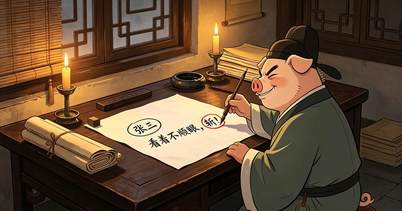 万历时律法废弛，胥吏随笔录案，两字之差，便是生死相隔

1583年，吏部给事中、