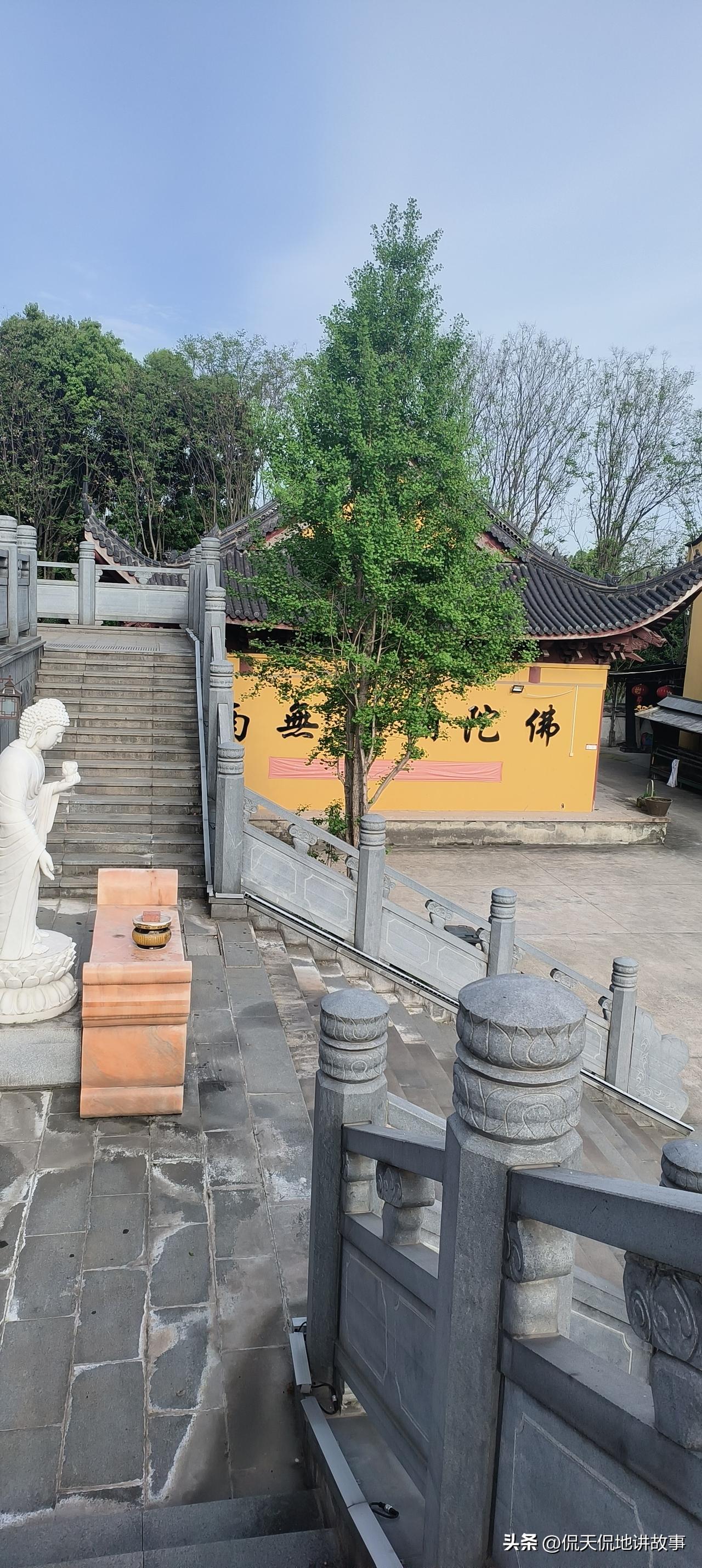 黄墙黛瓦，古木参天。一步一景，皆是禅意。

愿此生，心如明镜，不染尘埃。