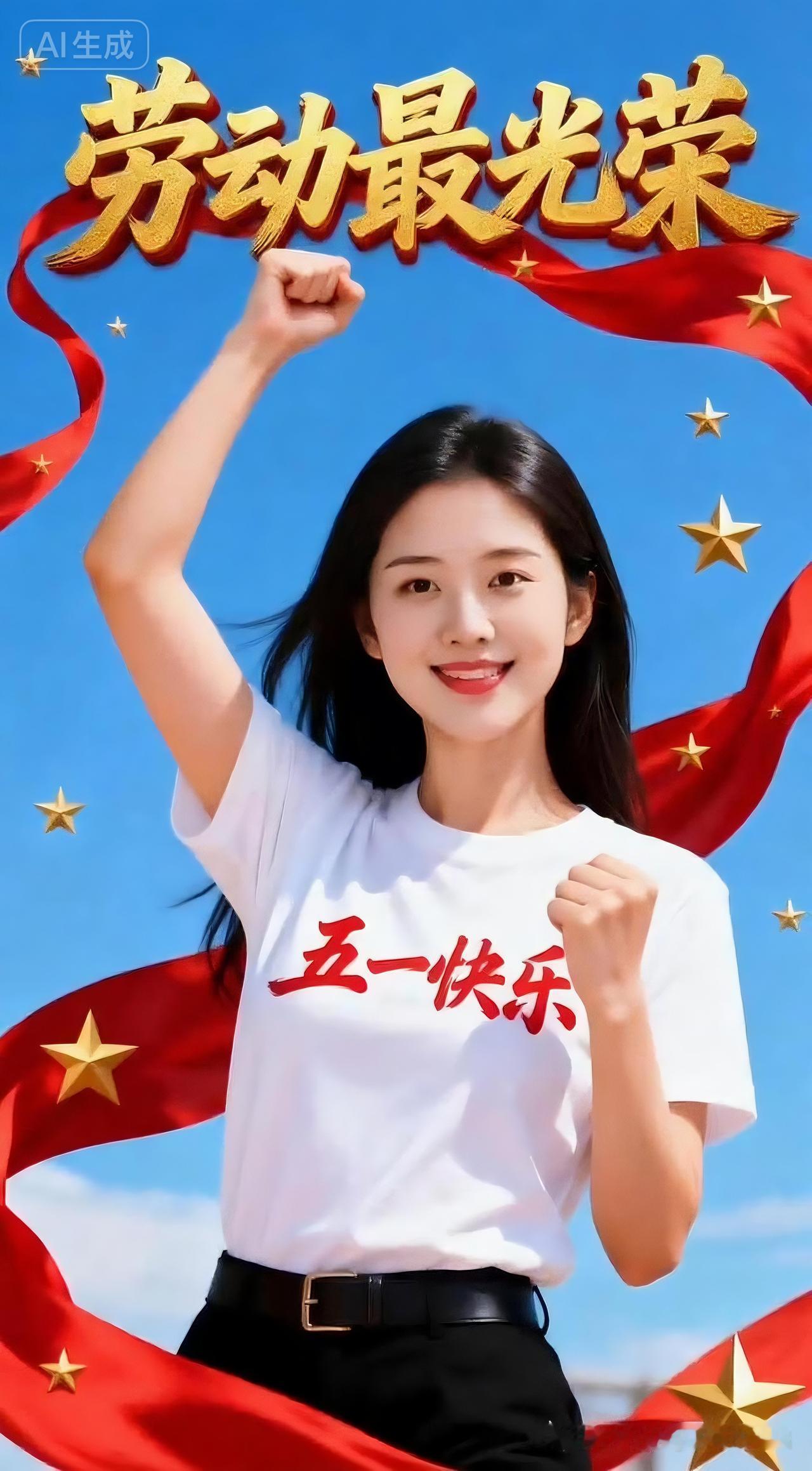劳动最光荣，五一快乐！🌟💪