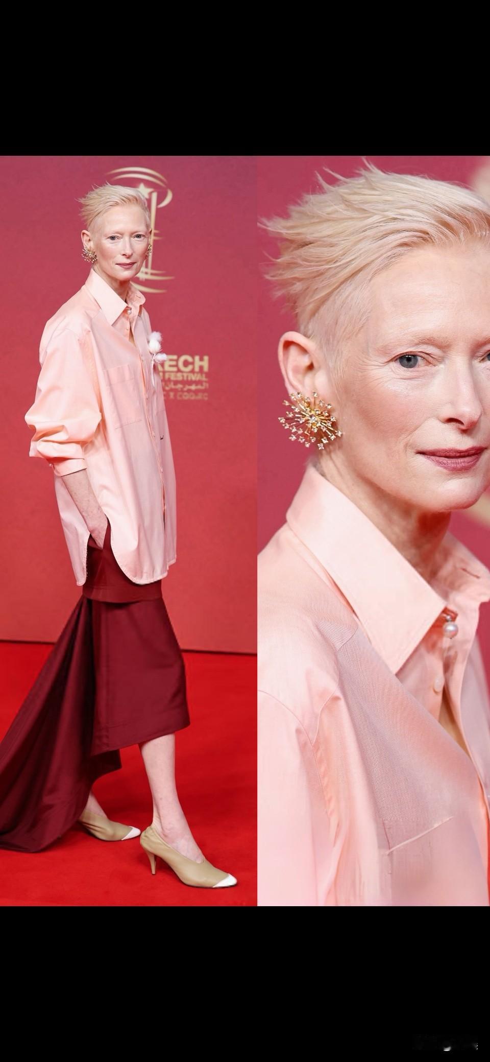 Tilda 出席电影节，她把新香奈儿穿得也太美
Tilda Swinton 身穿
