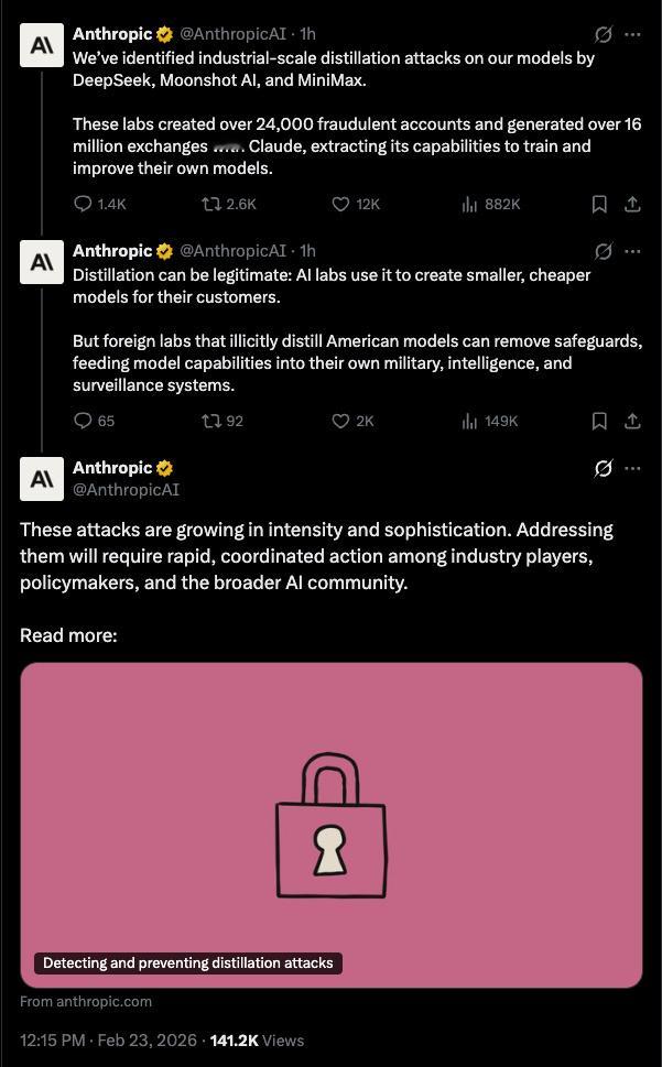 Anthropic 发布调查报告，称发现 DeepSeek、月之暗面（Moons
