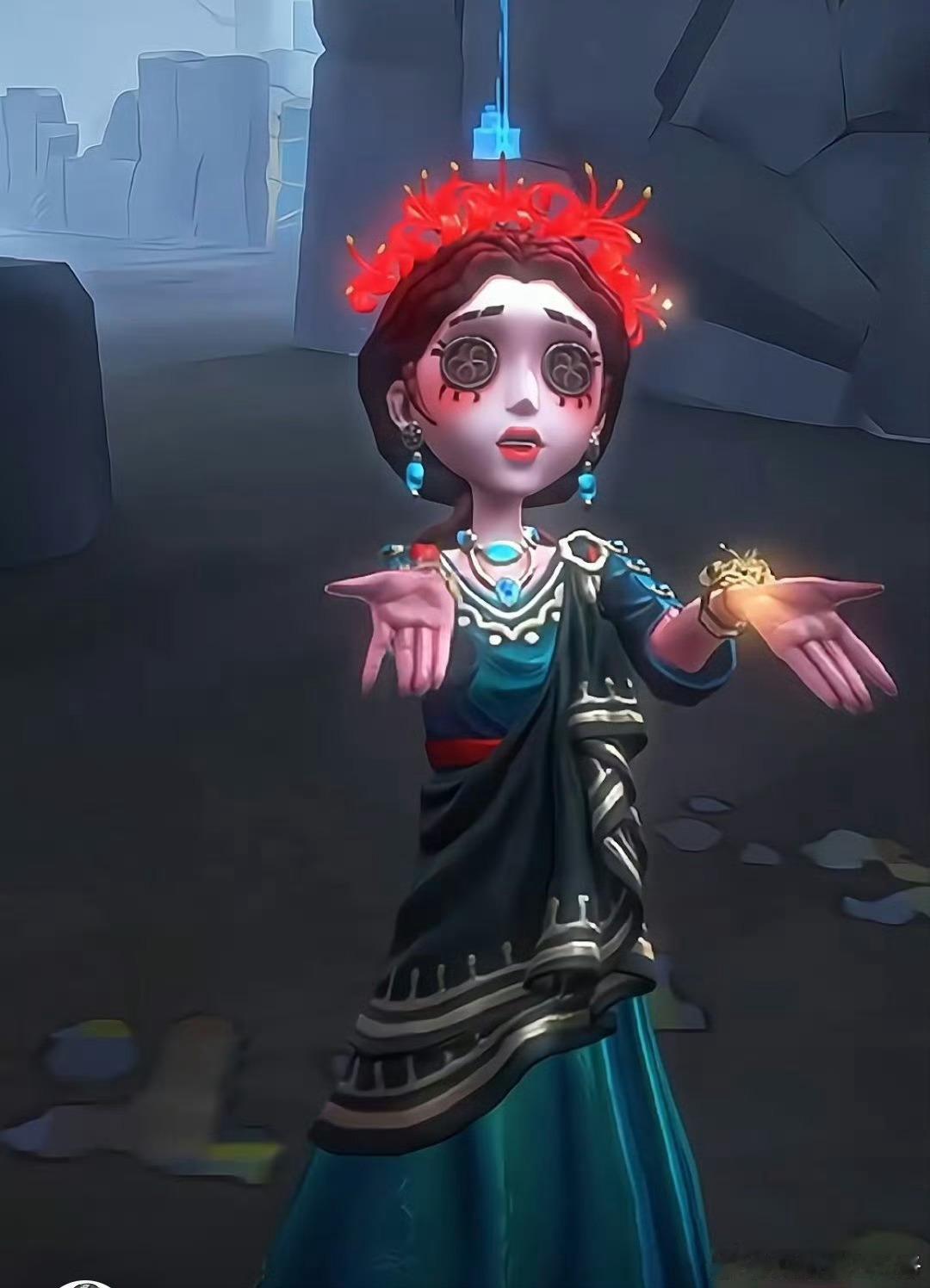 第五人格[超话] 又看到朝辞暮归这个皮了，当时因为红配绿被骂了很久，现在看什么细