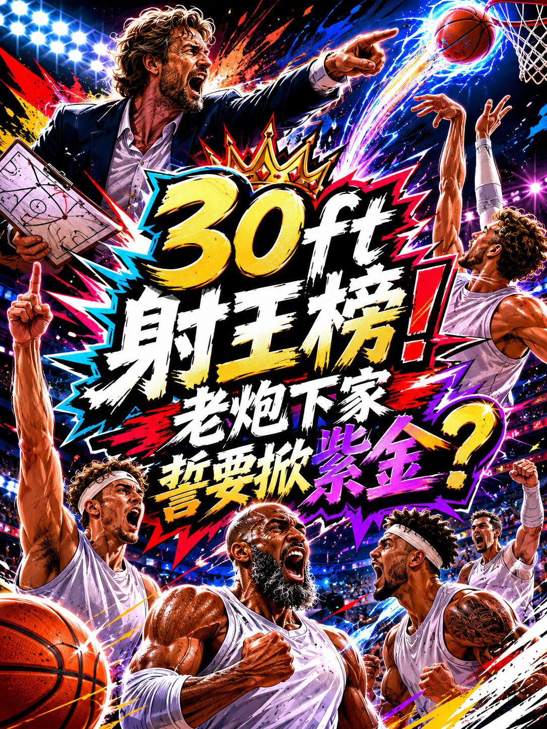 NBA 30英尺投篮王横空出世，没想到，不管是库里也好，还是东契奇与詹姆斯也罢，