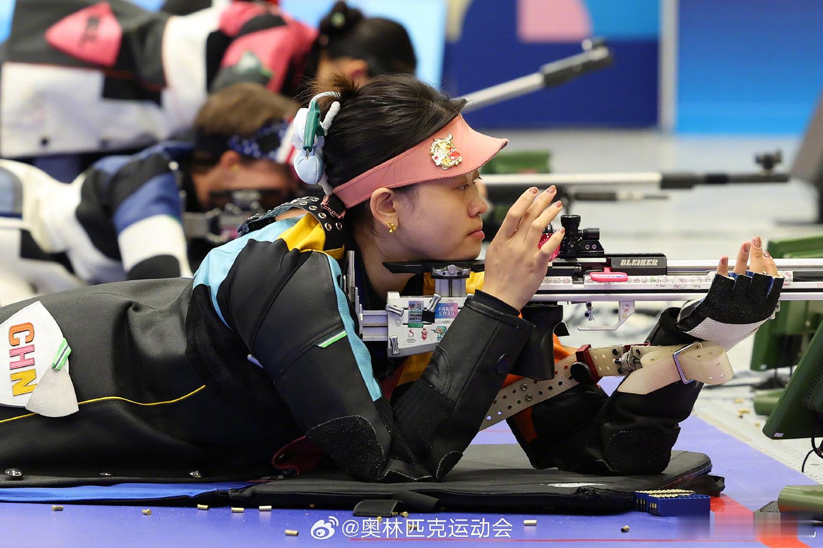 🎀 “喵”准！🔫 射击队还有多少“宝藏“？#2024年巴黎奥运会# ｜ #女