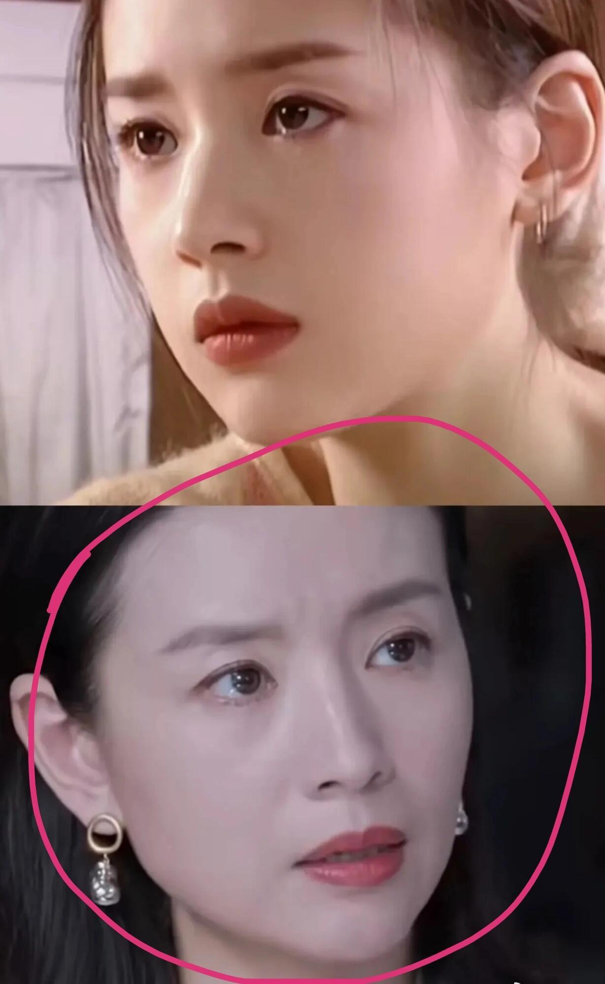 天呐！原来随着年龄变大，嘴唇👄会变薄 
