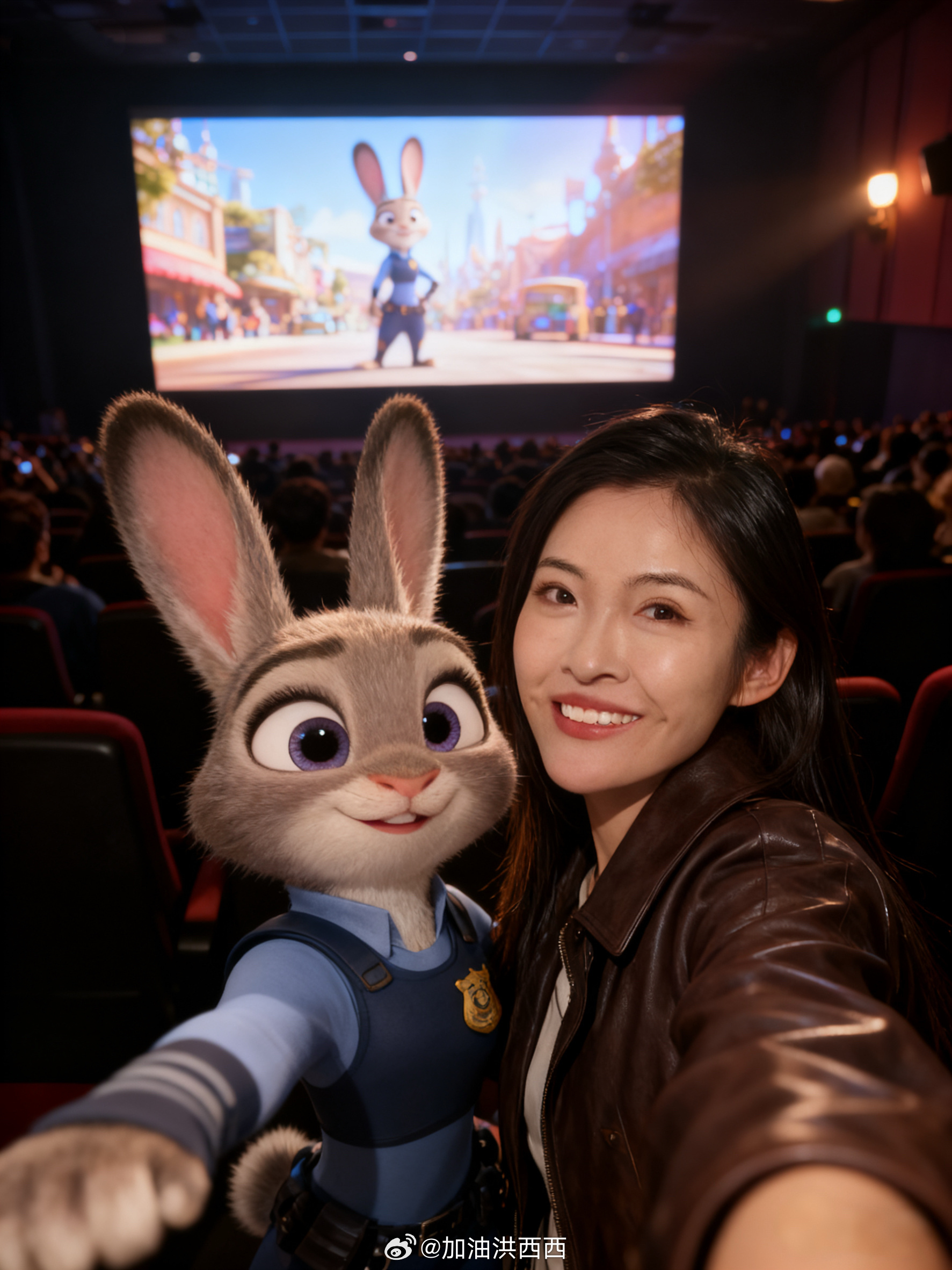 疯狂动物城看完了，太好看噜！每一个细节都很有想象力，又想去迪士尼玩儿热力追踪了