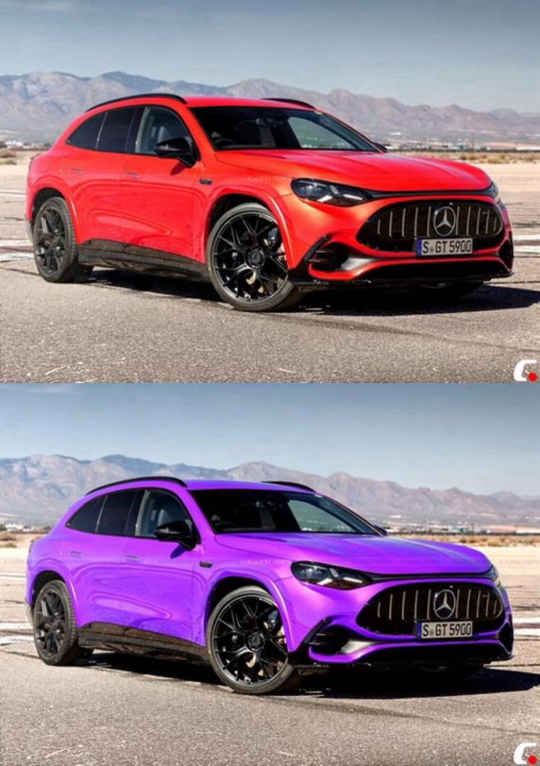 奔驰AMG GT SUV渲染图曝光，最大1153马力，AMG GT四门纯电轿跑已