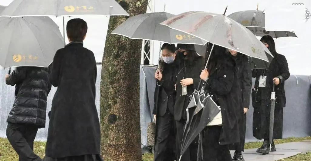 金宝山墓园，阴云低垂。
S妈一声恸哭，整个人扑向那座纯白雕像，小S在旁瞬间泪崩，