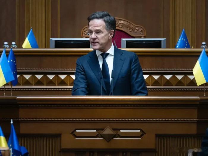 【吕特在议会宣布战争结束后计划：空中飞机和海上支援】网页链接据RBC-乌克兰媒体