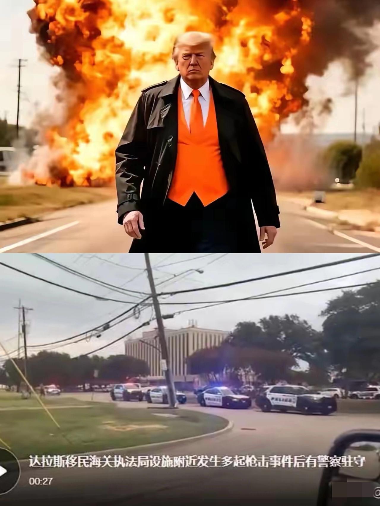 突发！美国又响枪！得州移民局大楼遭狙击，2死2伤的血色现场，狠狠扇了“美式秩序”