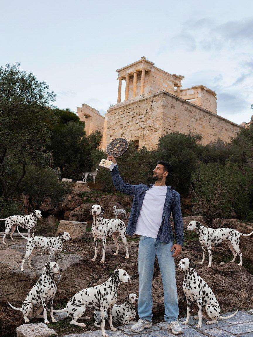 德约✖️101斑点狗🏆🐶德约科维奇101冠网球talking大会网球[超话]