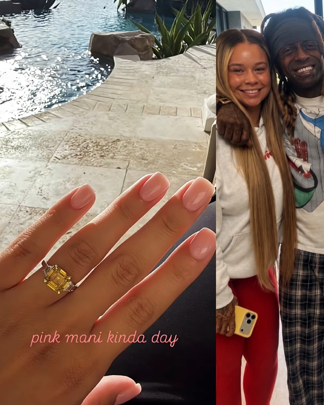 Lil Wayne 和 Madi Cannon 最近订婚了Lil Wayne 与