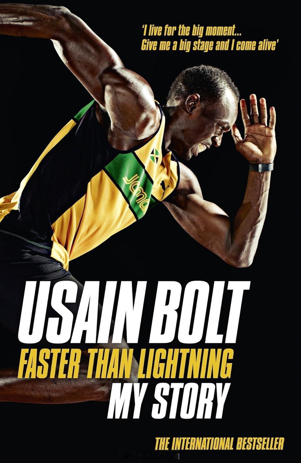 男子100米、200米跑世界纪录保持者 Usian Bolt 尤塞恩博尔特在他的