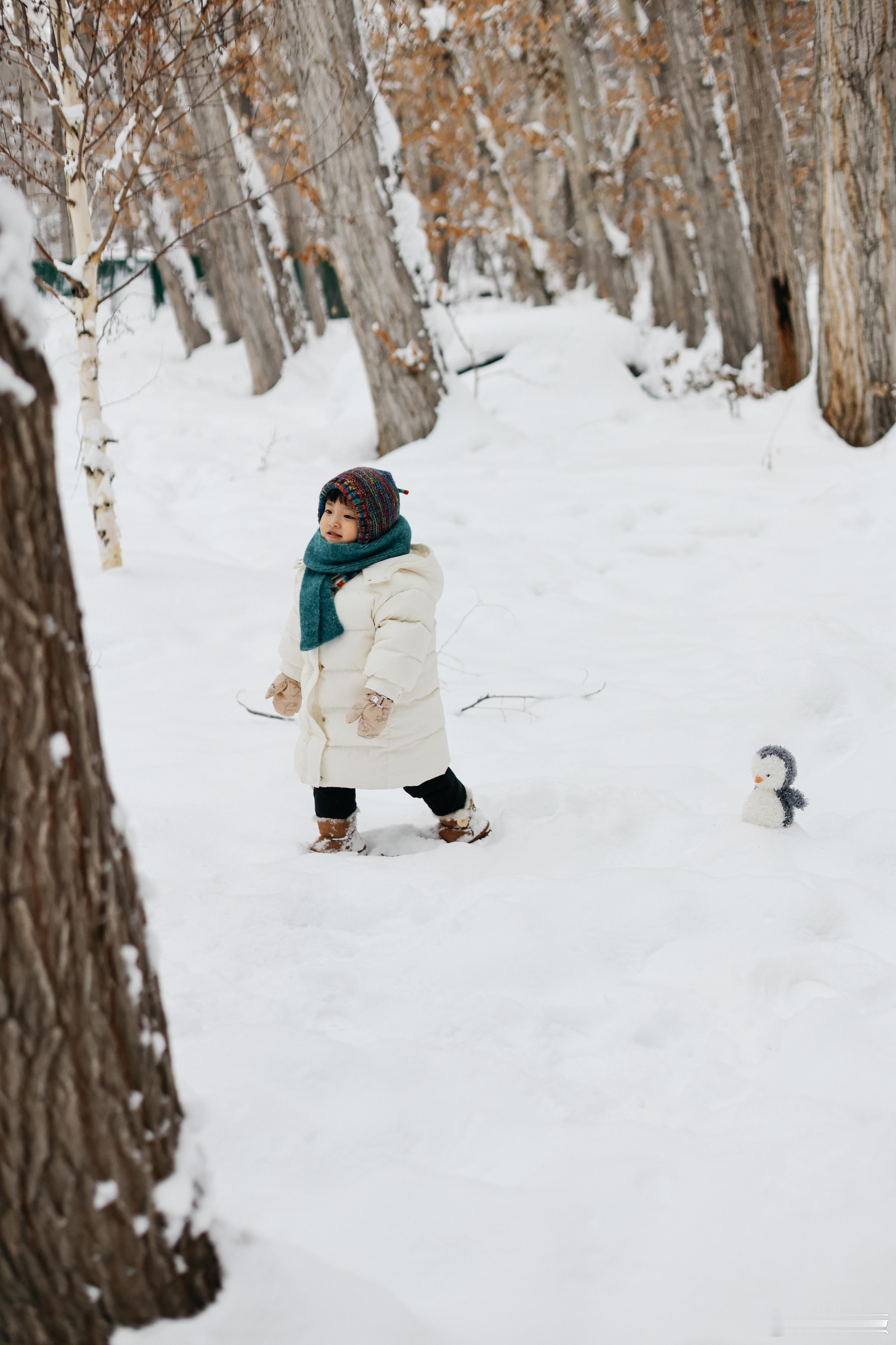 新疆旅行记录❄️小安和她的企鹅#记录美好生活##摄影# ​​​