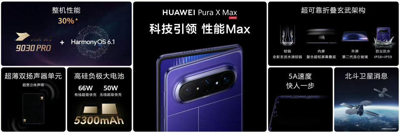 华为PuraXMax搭载麒麟9030Pro大疆Pocket4支持鸿蒙6.1设备直