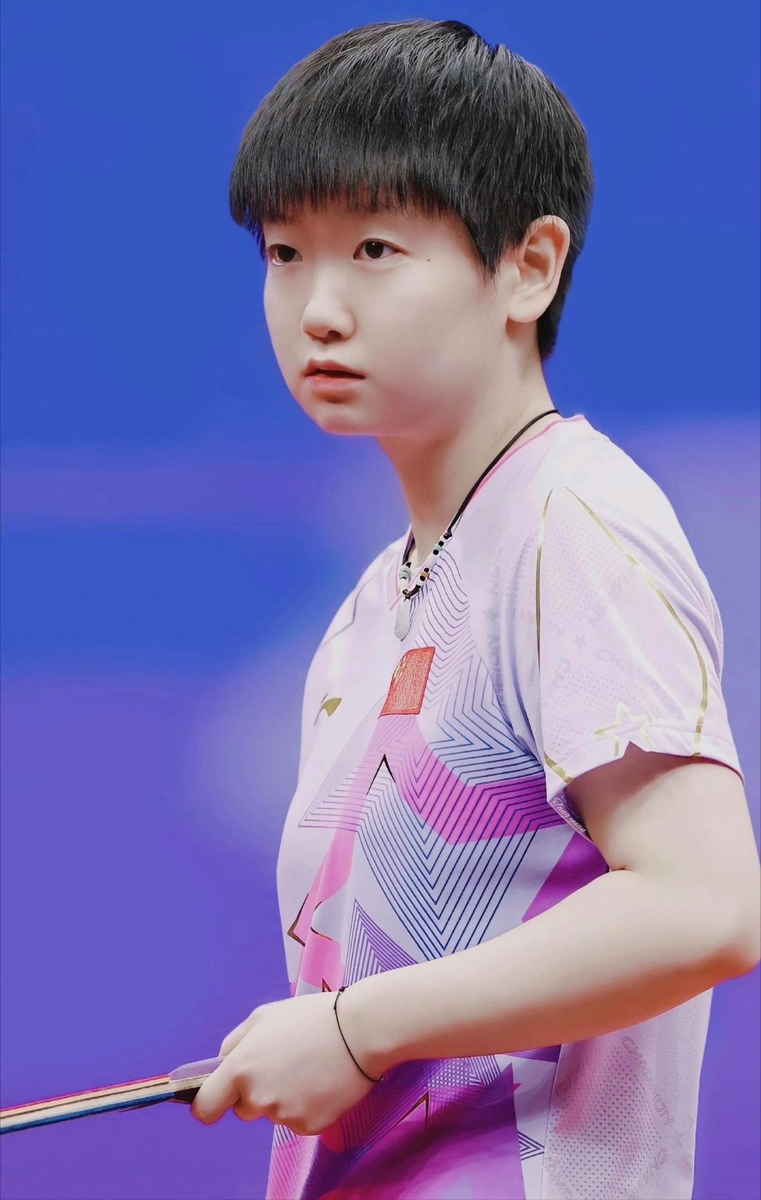 孙颖莎用实力证明了自己，她是国乒的未来之星，值得我们期待。 