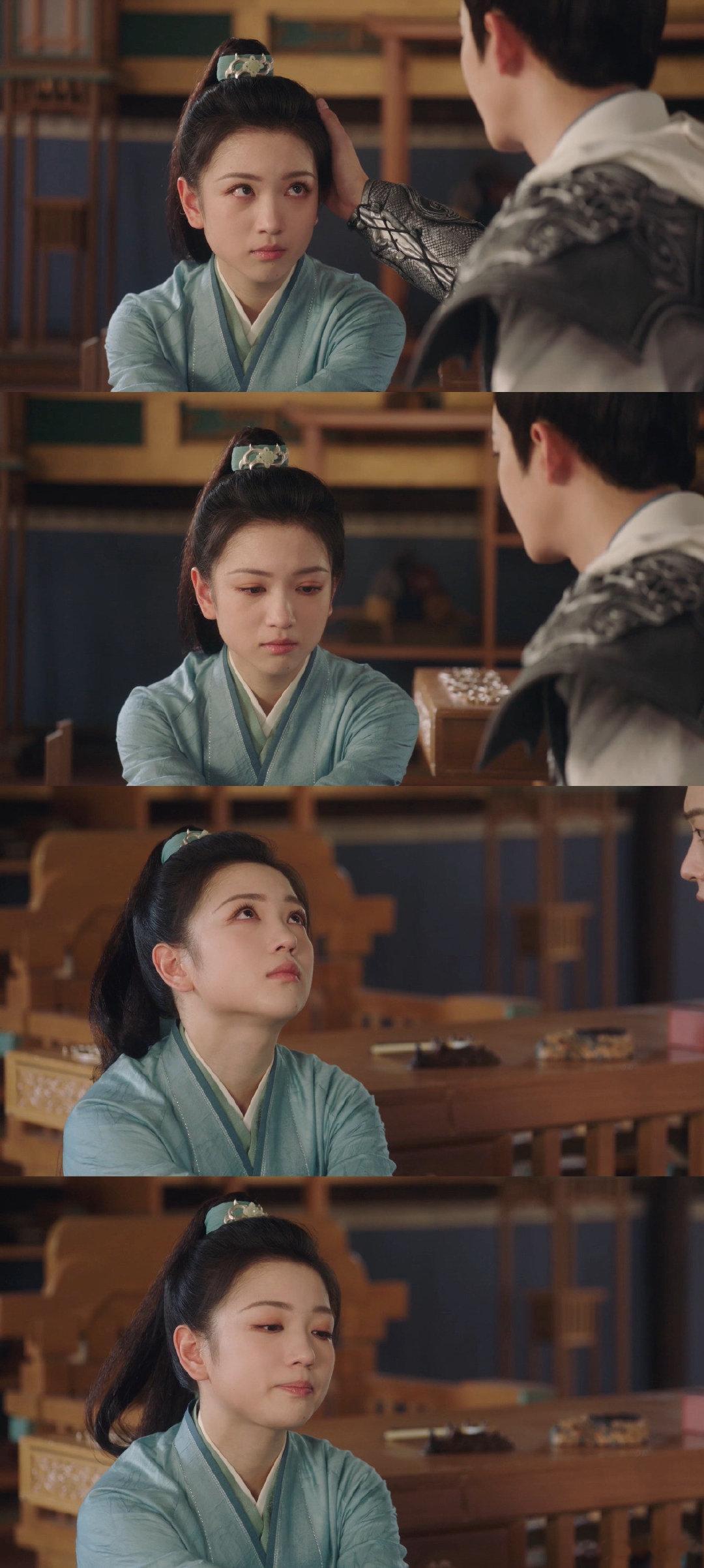 #代露娃在长相思里哭惨了#代露娃在长相思里的哭戏可以说真的很有感染力，情绪的层层
