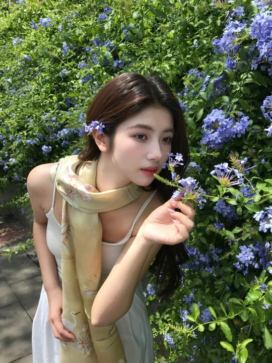 丝巾是夏日最好的开场白