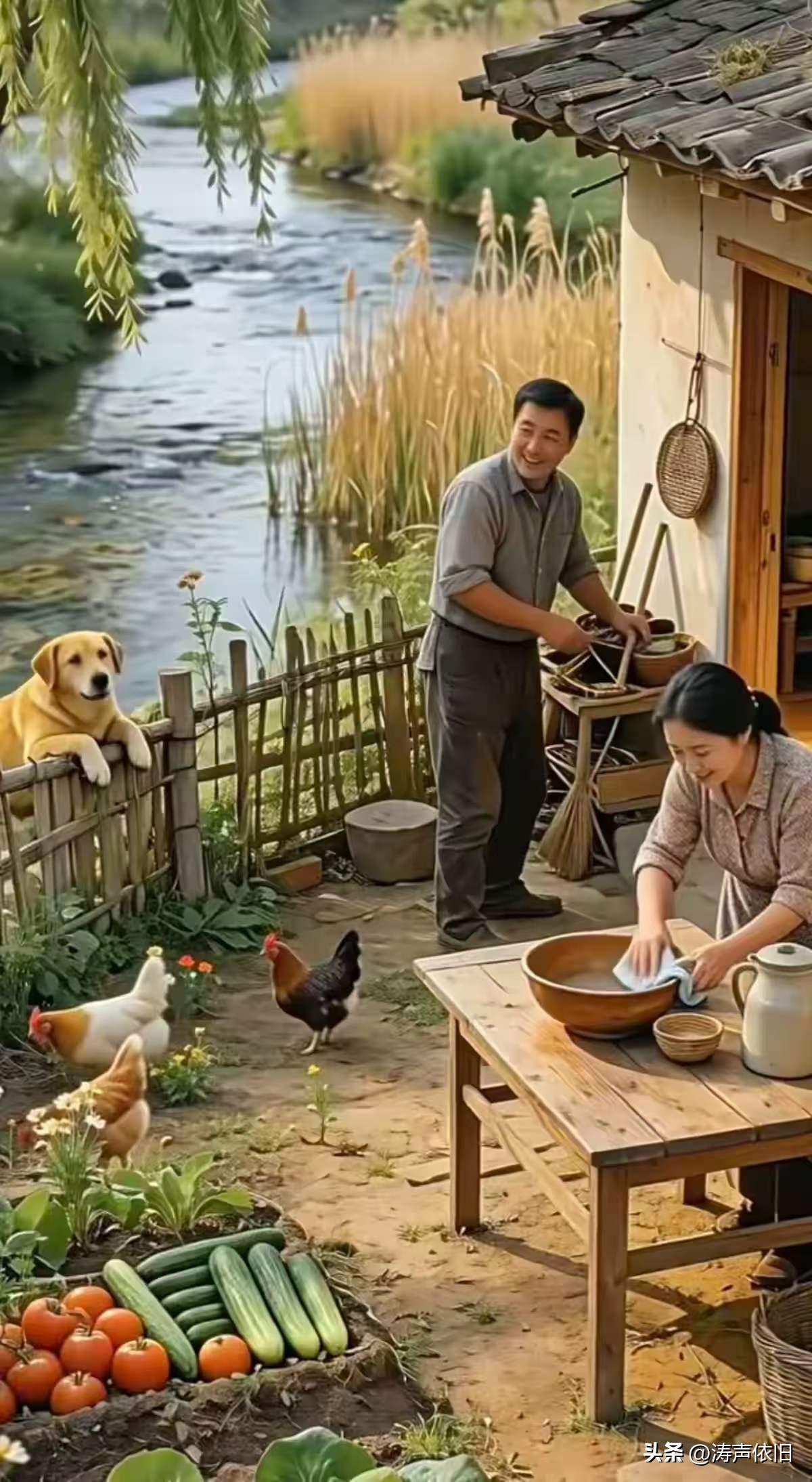 《十六字令·家》
 
家。
淡饭粗茶亦是华。
常相守，
安乐度年华。