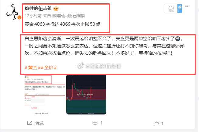 昨日部署一览，博文共计发布6单，4胜2败，共计260点！金4035多→4041位