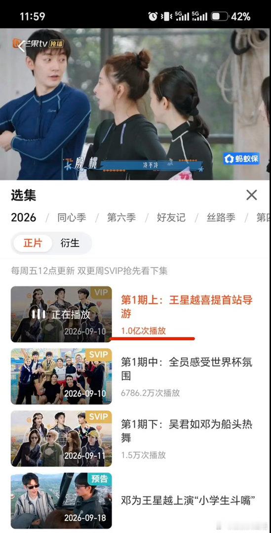 这一季花少8是不是被低估了？周四播出工作日，就这么24小时前台破亿，云合第一了[