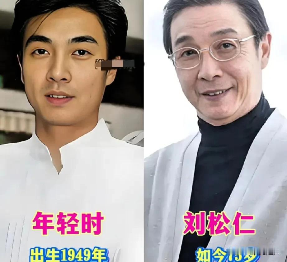 八十年代香港男演员今昔对比，秦汉和狄龙跟秦沛年轻时真帅！