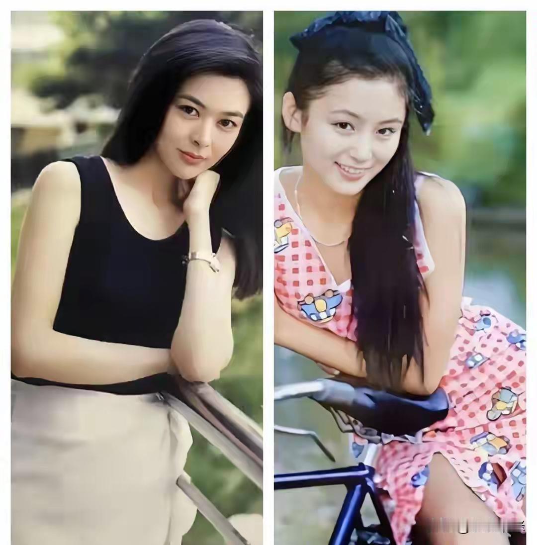 关之琳的美带着点洋味儿，毕竟是港风美人，中西结合那种。而陈红是标准的中国美：端庄