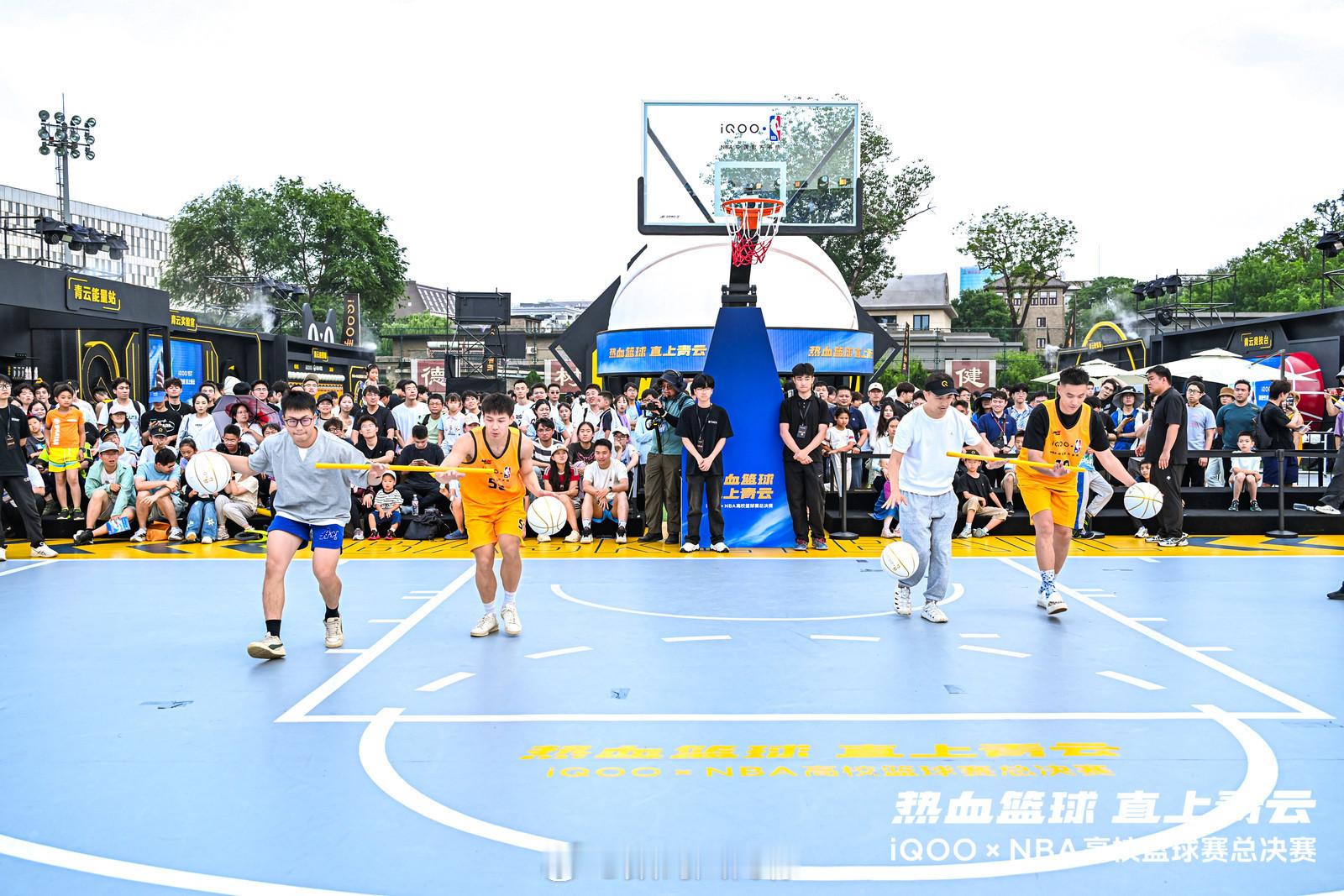 iqooNBAiQOOxNBA高校篮球赛 巅峰对决正酣！街球达人倾力加盟，精彩交