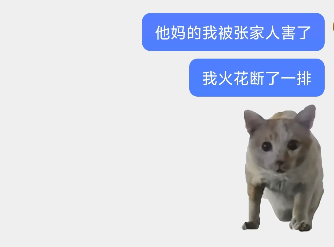 今天我断掉的所有火花由张启山张小鱼张小烬买单 