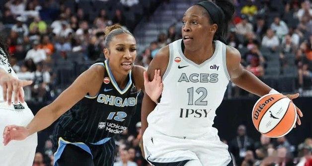 wnba篮球 洛杉矶火花近期状态明显回暖，上一场以106比92击败印第安纳狂热，