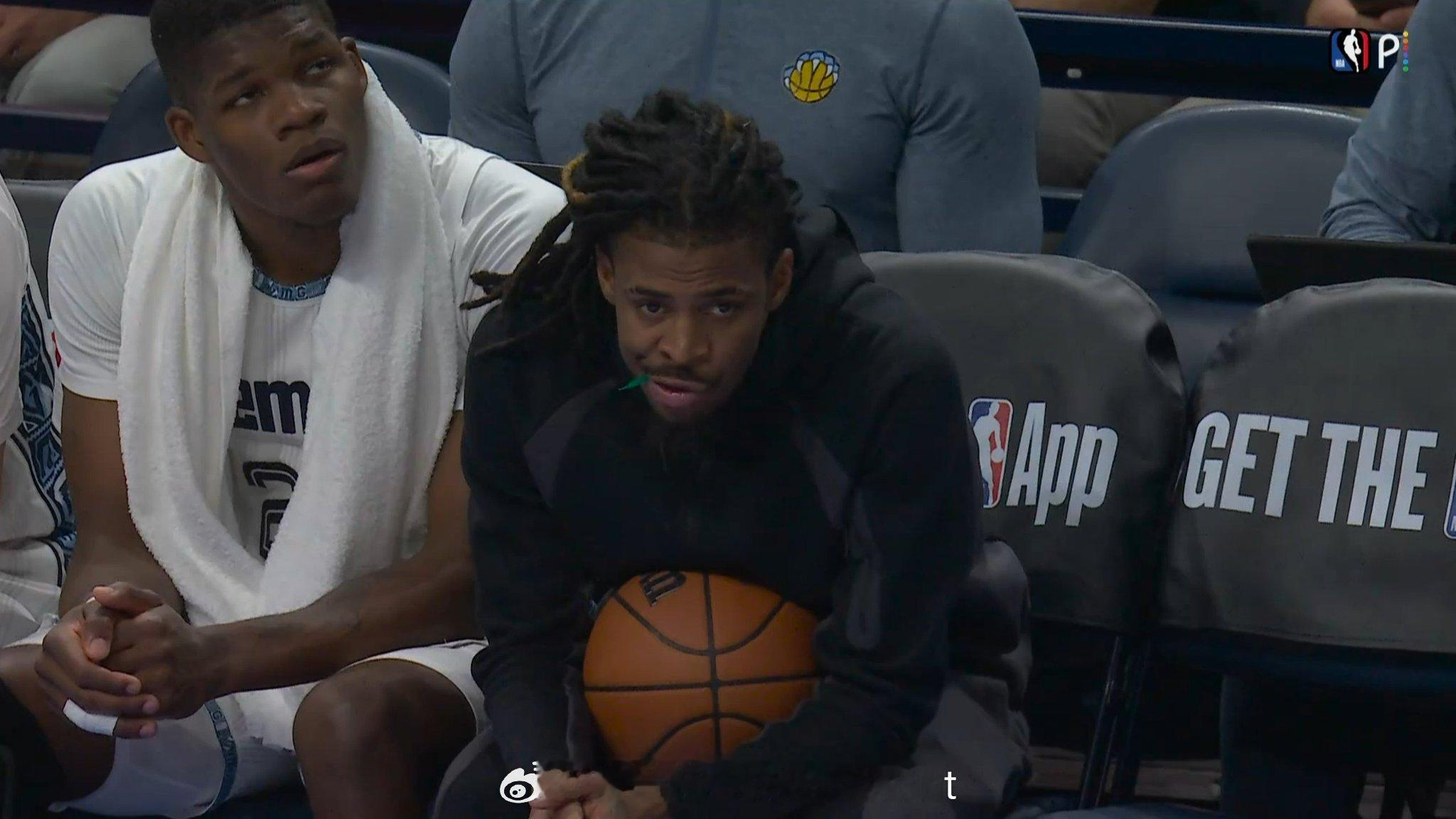 球痴莫兰特！ 灰熊vs雷霆热爱篮不住