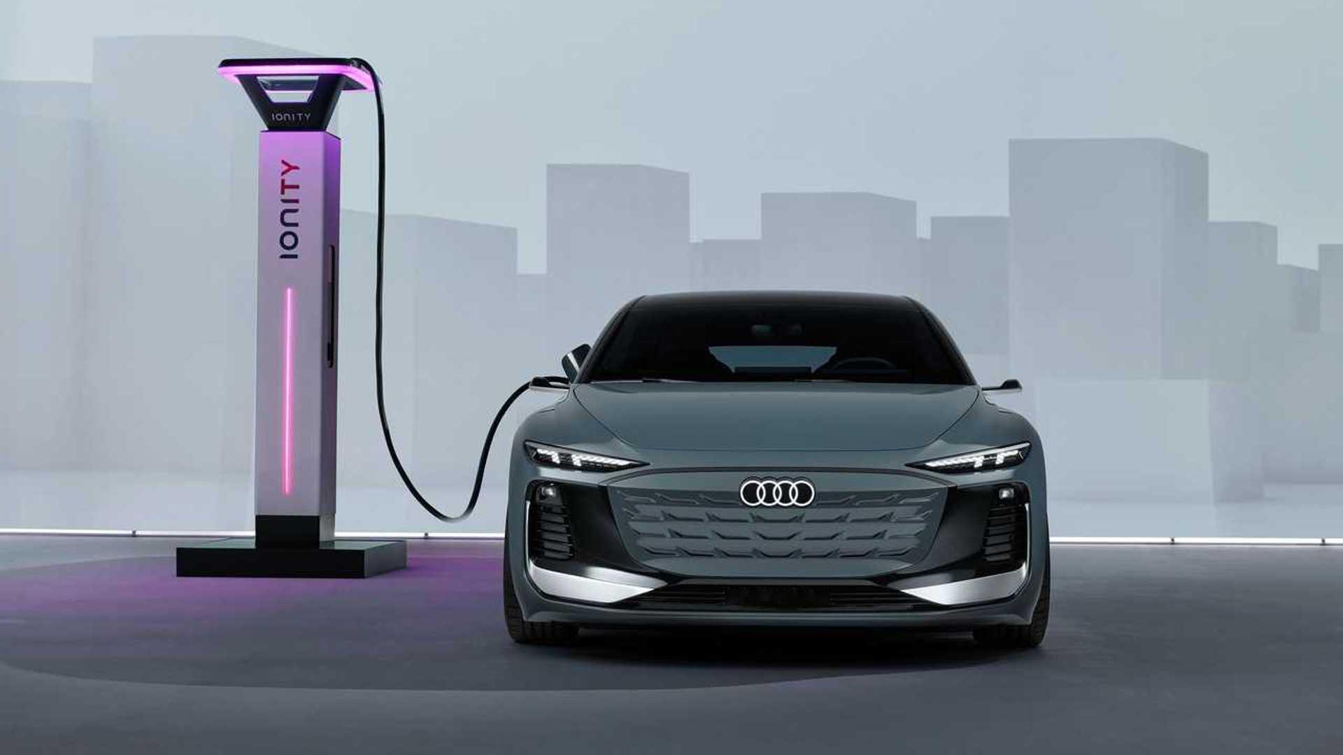 Audi A6 Avant E-Tron Concept Front Drive