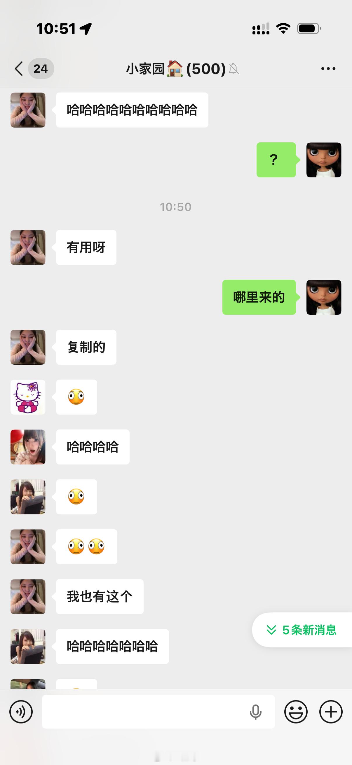 刚刚点进群里一看都在发这个表情哈哈哈！我每天精神状态就这样吧：🫪🫪🫪🫪很