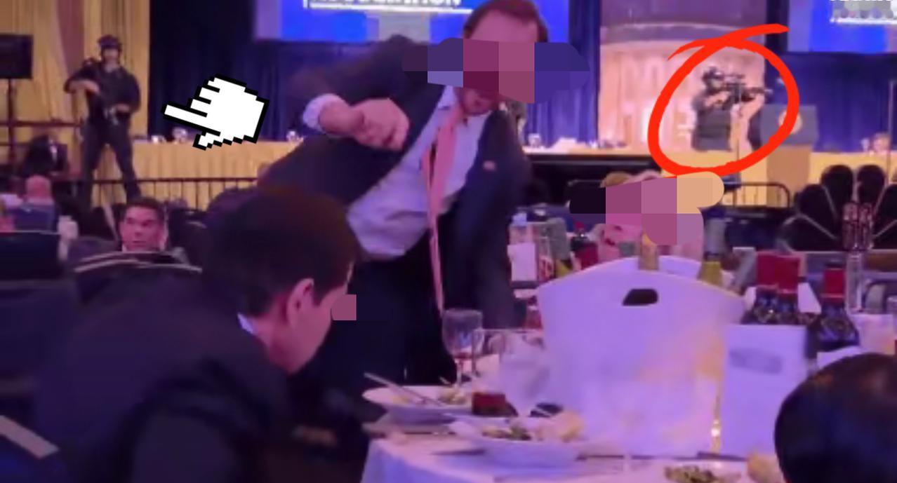 真的太讽刺了！一场白宫晚宴上的突发枪响，直接撕下了一众美国政客的虚伪面具。

事