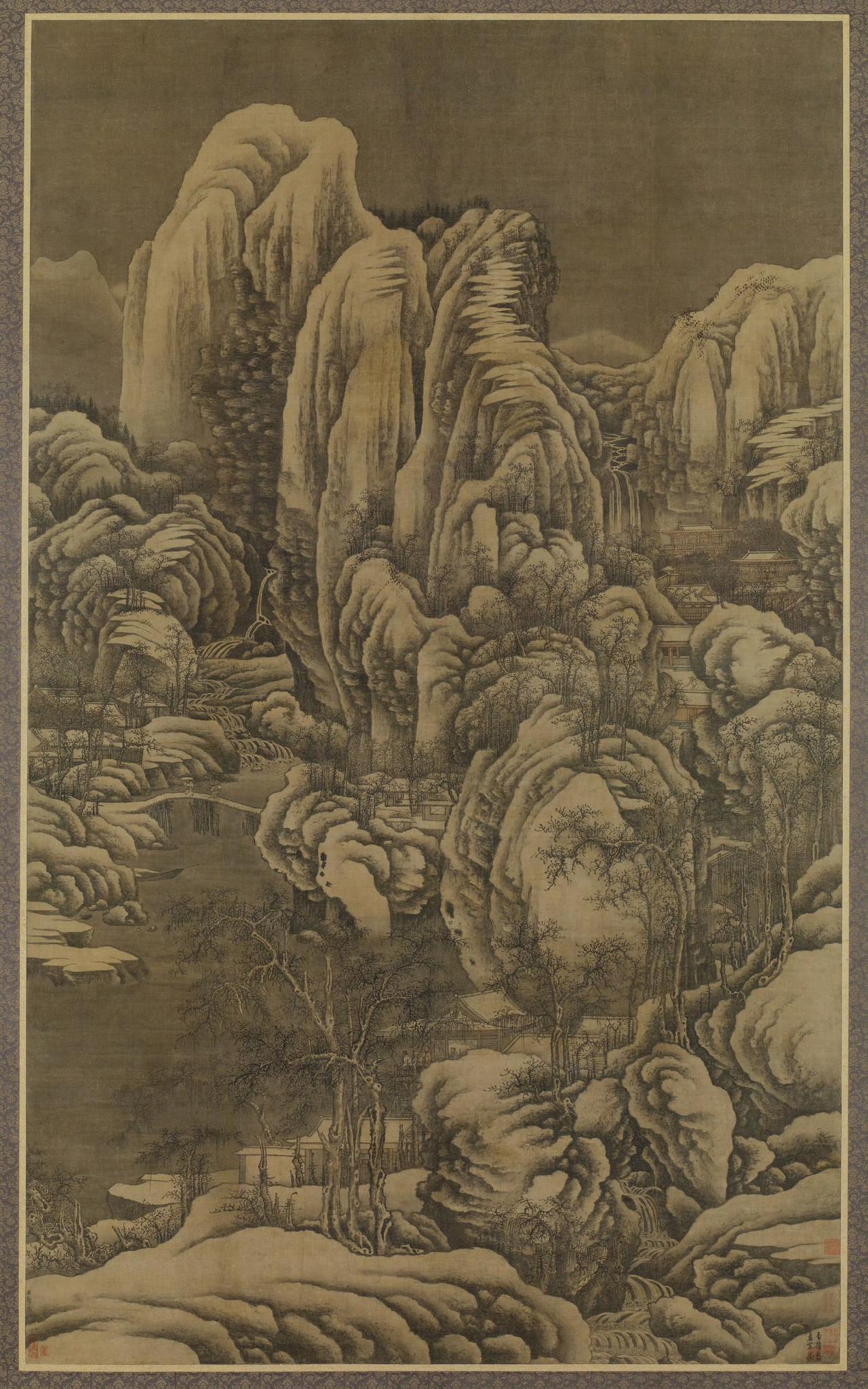 郭熙山水画
感受国画的意境之美作品分享 晒出你最好看的国画作品 你去澡堂洗澡会尴