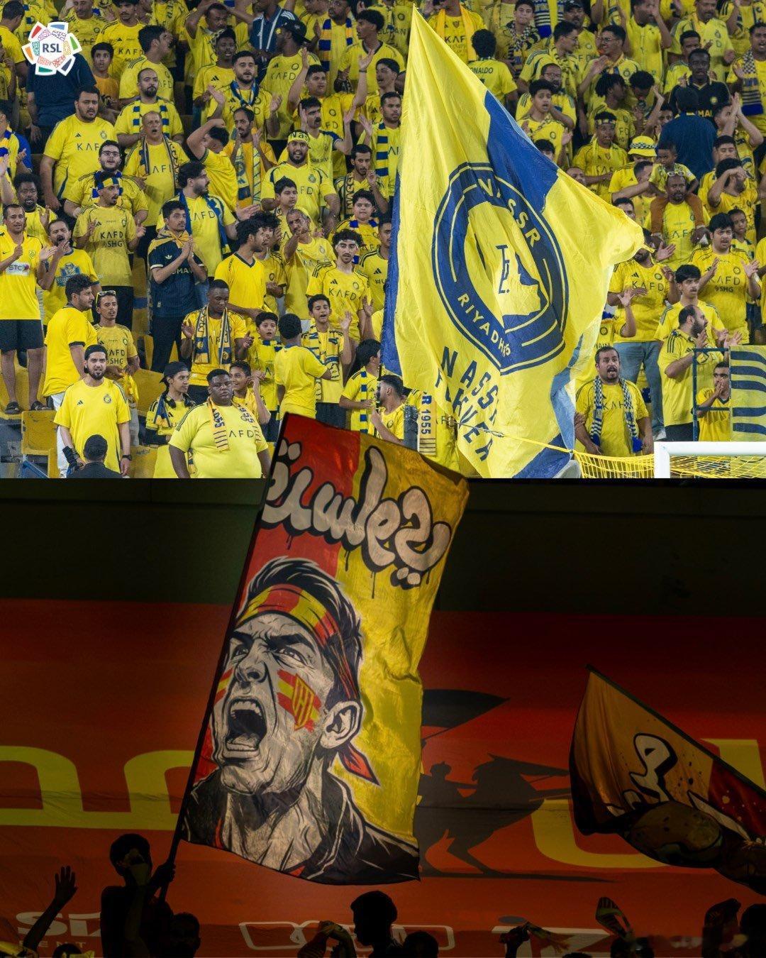 为看台带来震天的呐喊 🏟️为热情带来久违的约会 ⚽️沙特联赛本周末回归👀沙特