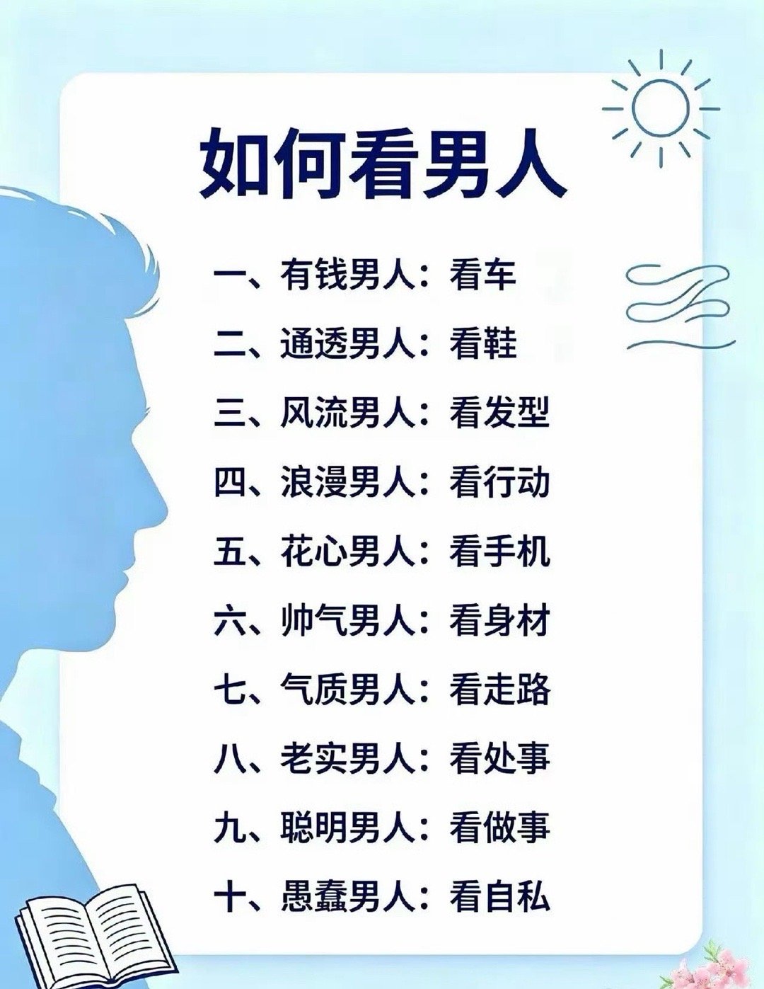 判断一个男人能不能依靠？你更看重言行还是外在细节？ 