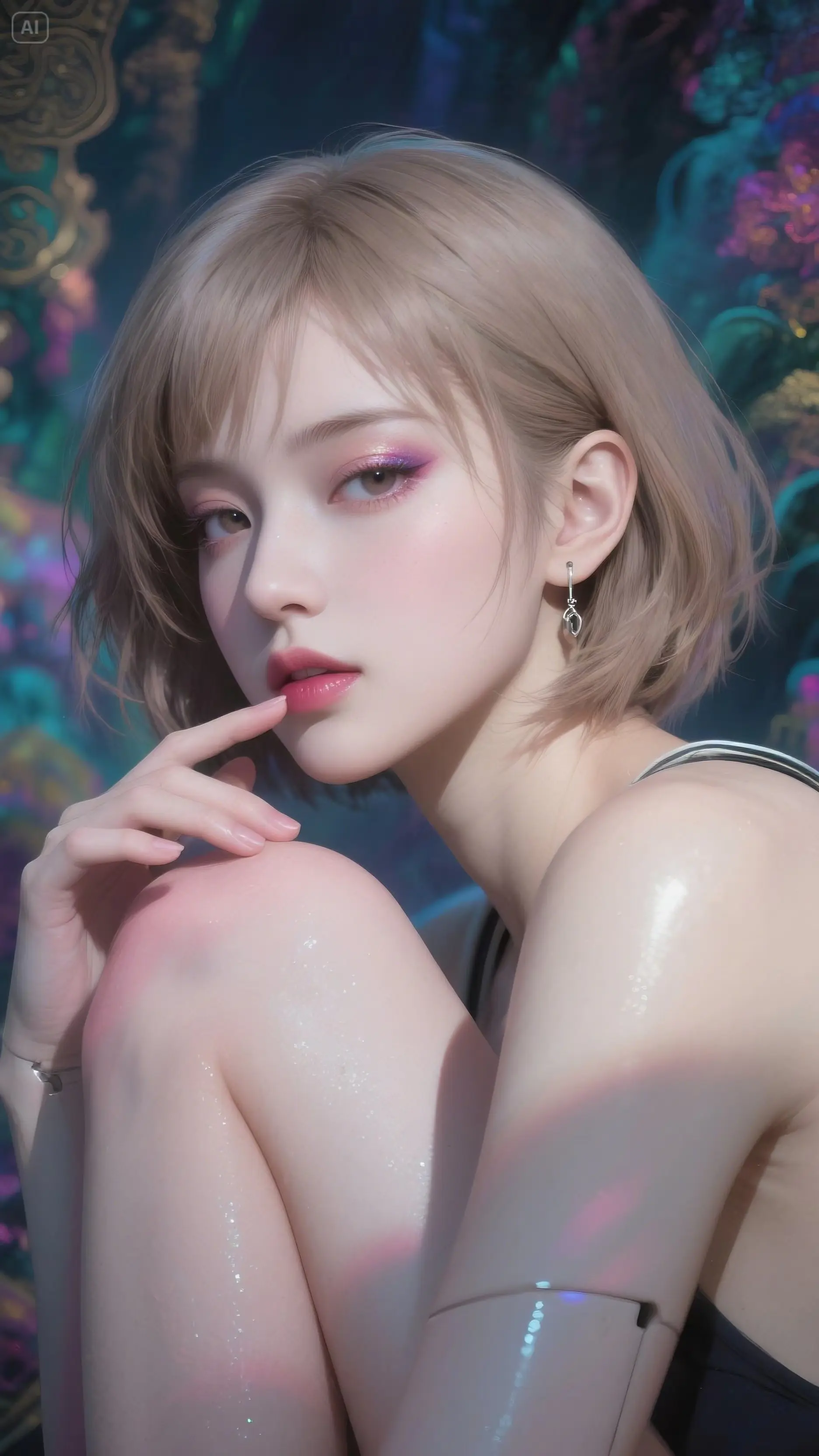 ai绘画动漫人物。ai绘画同人，你能猜出来我同人的是谁么？