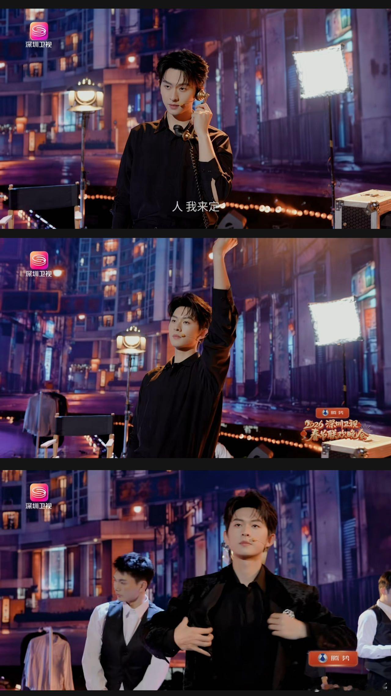 短国有自己的上阵父子兵 快乐加倍🥳深圳卫视春晚短国陈添祥、于雷同台，师徒搭档如