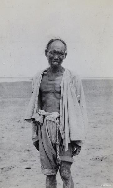 乞丐，上海，1930年 ​​​