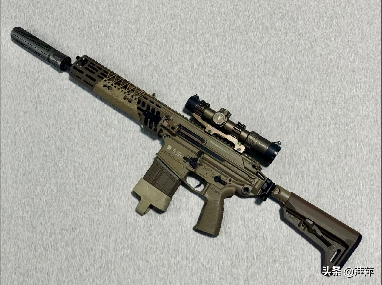 美国西格绍尔公司的SIG MCX Spear，也被美军定型为XM7步枪，作为下一