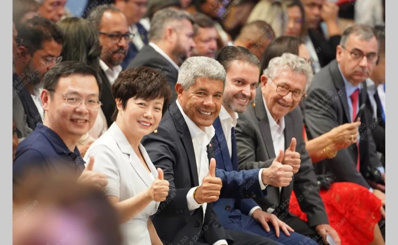 见证比亚迪又一历史时刻，比亚迪巴西工厂首车下线
7月1日，比亚迪在巴西巴伊亚州卡