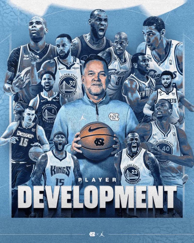 北卡官方：马龙指导发展过詹姆斯、库里、保罗、约基奇等人
04月13日讯 在篮球界