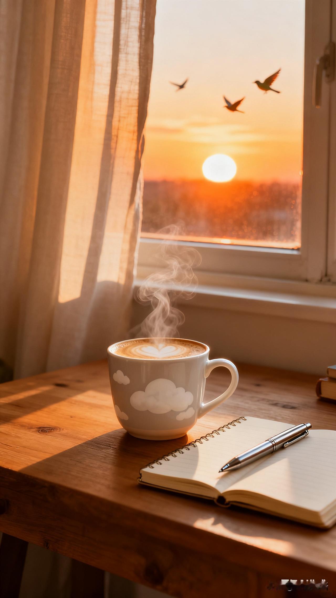 好的运气从清晨开始，从第一个微笑开始，
愿您的三餐温暖，四季平安，心中有爱，身边