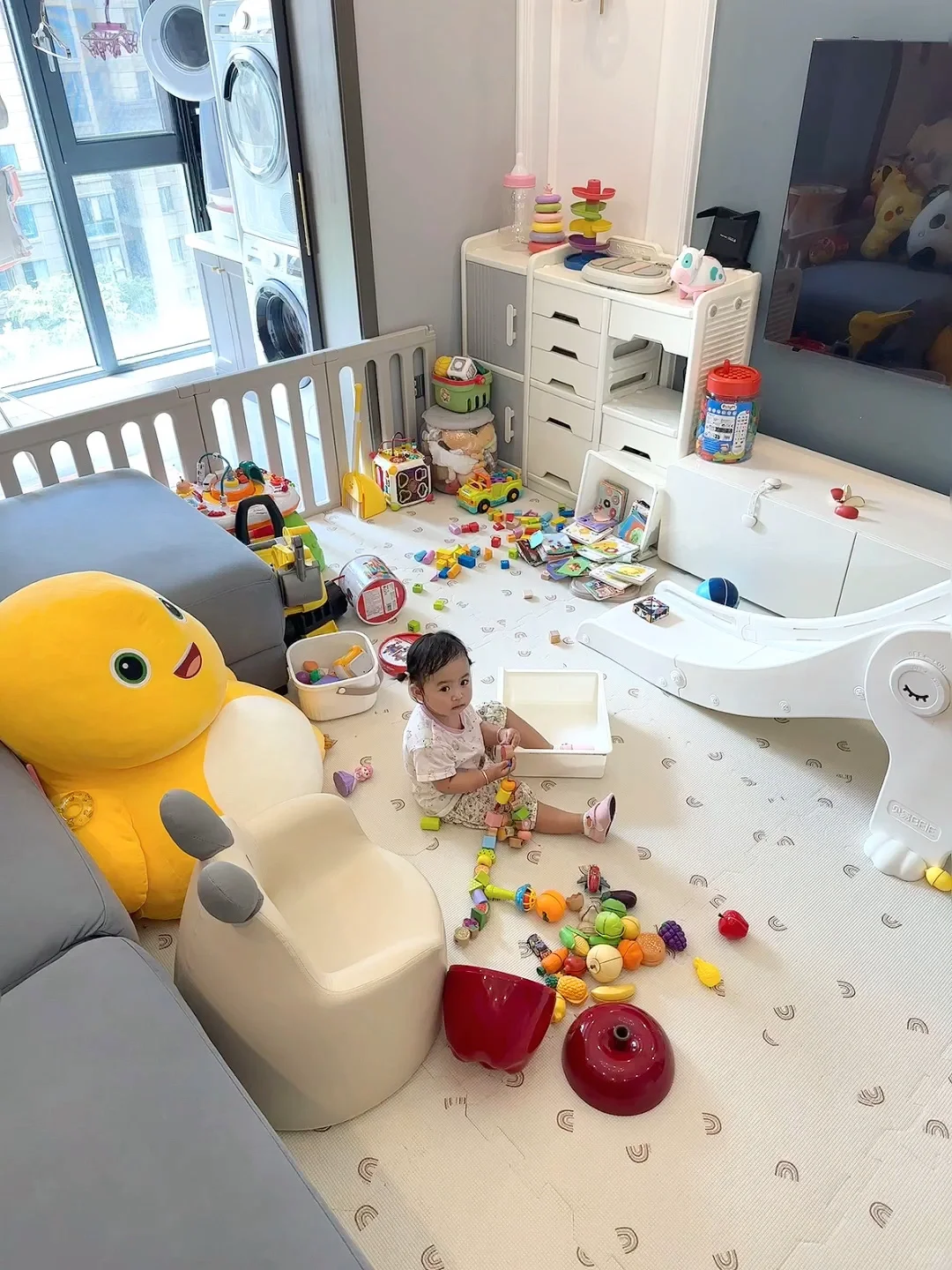 妈妈我从不后悔把整个客厅改成你的儿童区🛝